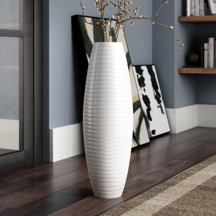 Orren Ellis Ceramic Floor Vase & Reviews Wayfair.ca
